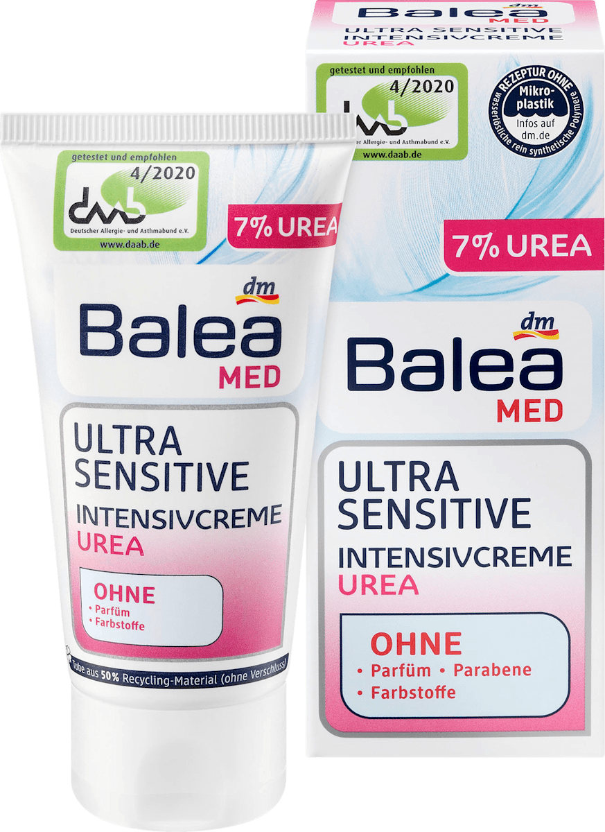 Balea Med escreme Ultra Sensitive Intensivcreme 50 Ml Dauerhaft Gunstig Online Kaufen Dm De