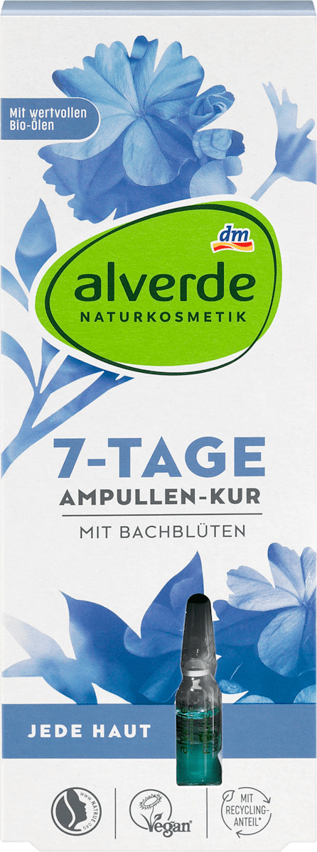 Alverde Naturkosmetik Jede Haut Ampullenkur 7 Ml Dauerhaft Gunstig Online Kaufen Dm De