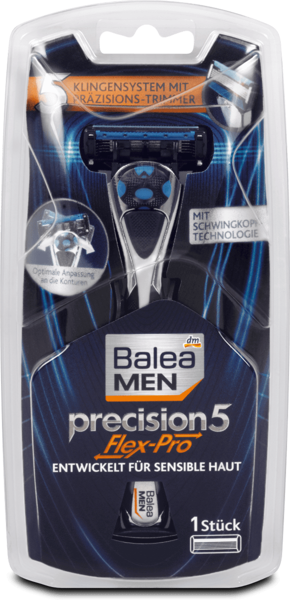 Balea Men Holiaci Strojcek Precision 5 Flex Pro 1 Ks Nakupujte Vzdy Vyhodne Online Mojadm Sk
