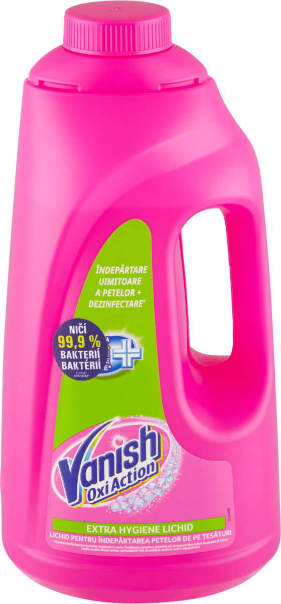 Vanish Tekuty Odstranovac Skvŕn Oxi Action Extra Hygiene 1 88 L Nakupujte Vzdy Vyhodne Online Mojadm Sk