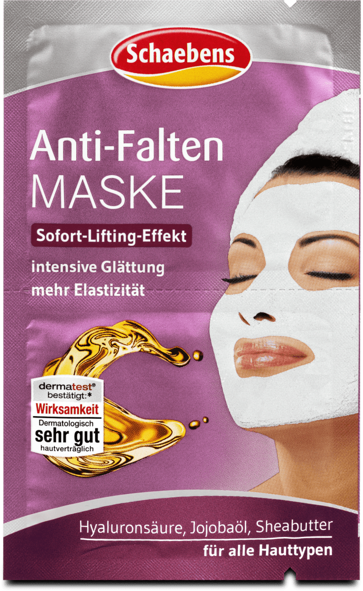 Schaebens Anti Falten Maske 10 Ml Dm At