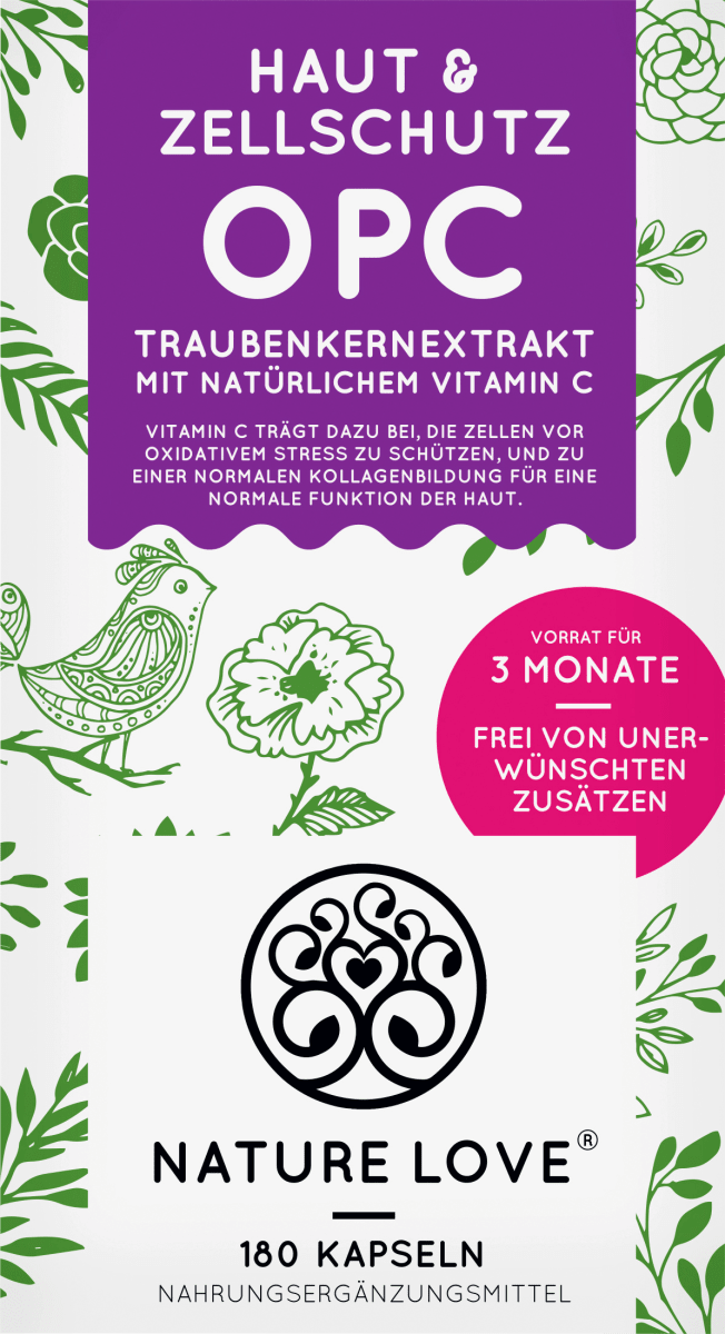 opc traubenkernextrakt kapseln 180 st 90 g