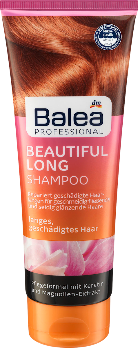 Balea Shampoo Beautiful Long 250 Ml Dauerhaft Gunstig Online Kaufen Dm De