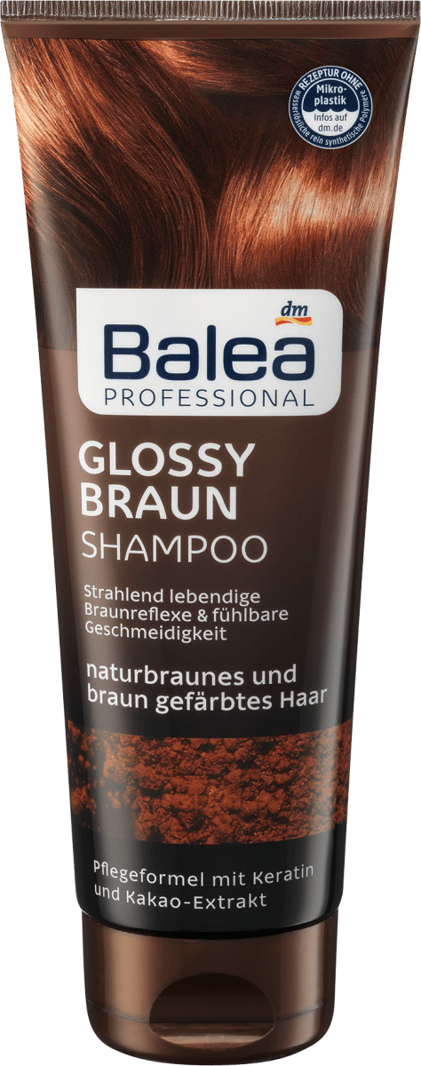 Balea Professional Shampoo Glossy Braun 250 Ml Dauerhaft Gunstig Online Kaufen Dm De