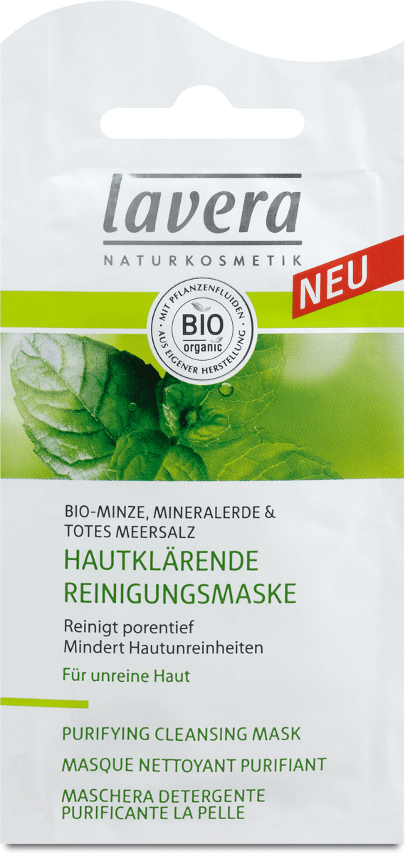 Lavera Hautklarende Maske Porentiefe Reinigung 10 Ml Dm At