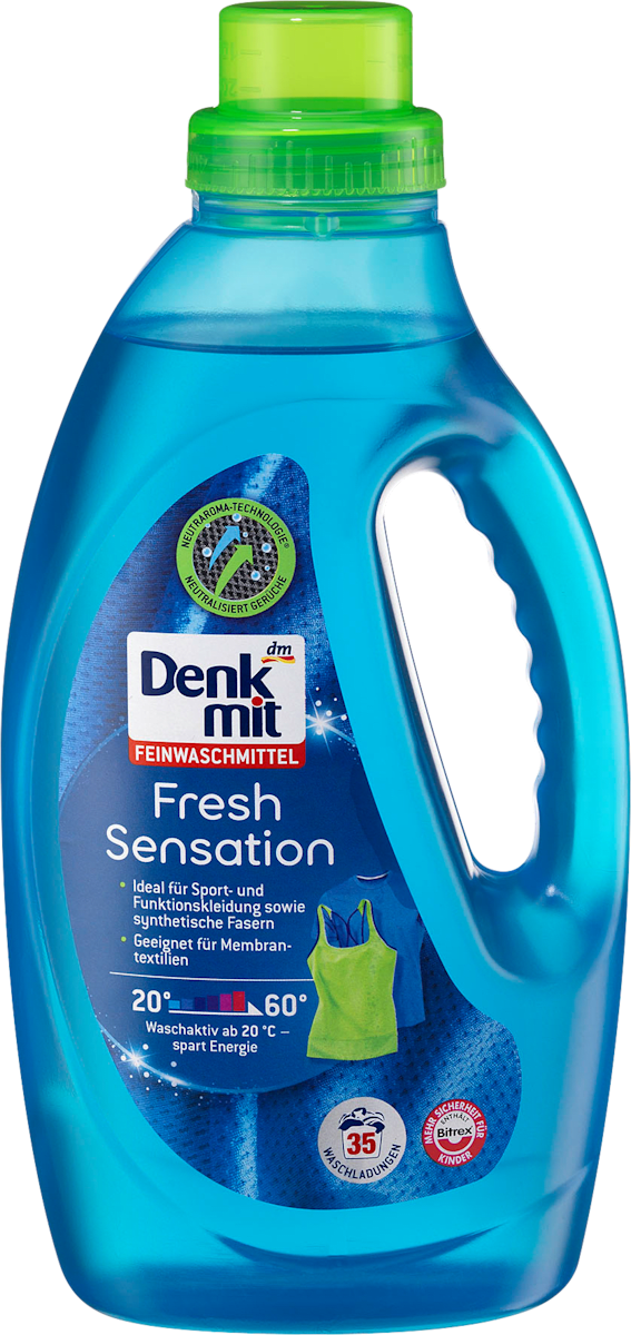 Denkmit Feinwaschmittel Fresh Sensation 35 Wl Dauerhaft Gunstig Online Kaufen Dm De