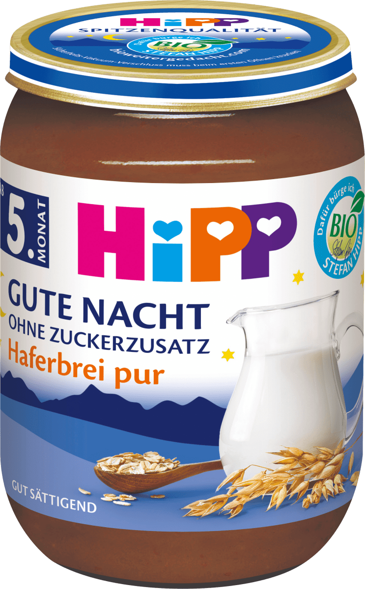 Hipp Abendbrei Gute Nacht Haferbrei Ab Dem 5 Monat 190 G Dauerhaft Gunstig Online Kaufen Dm De