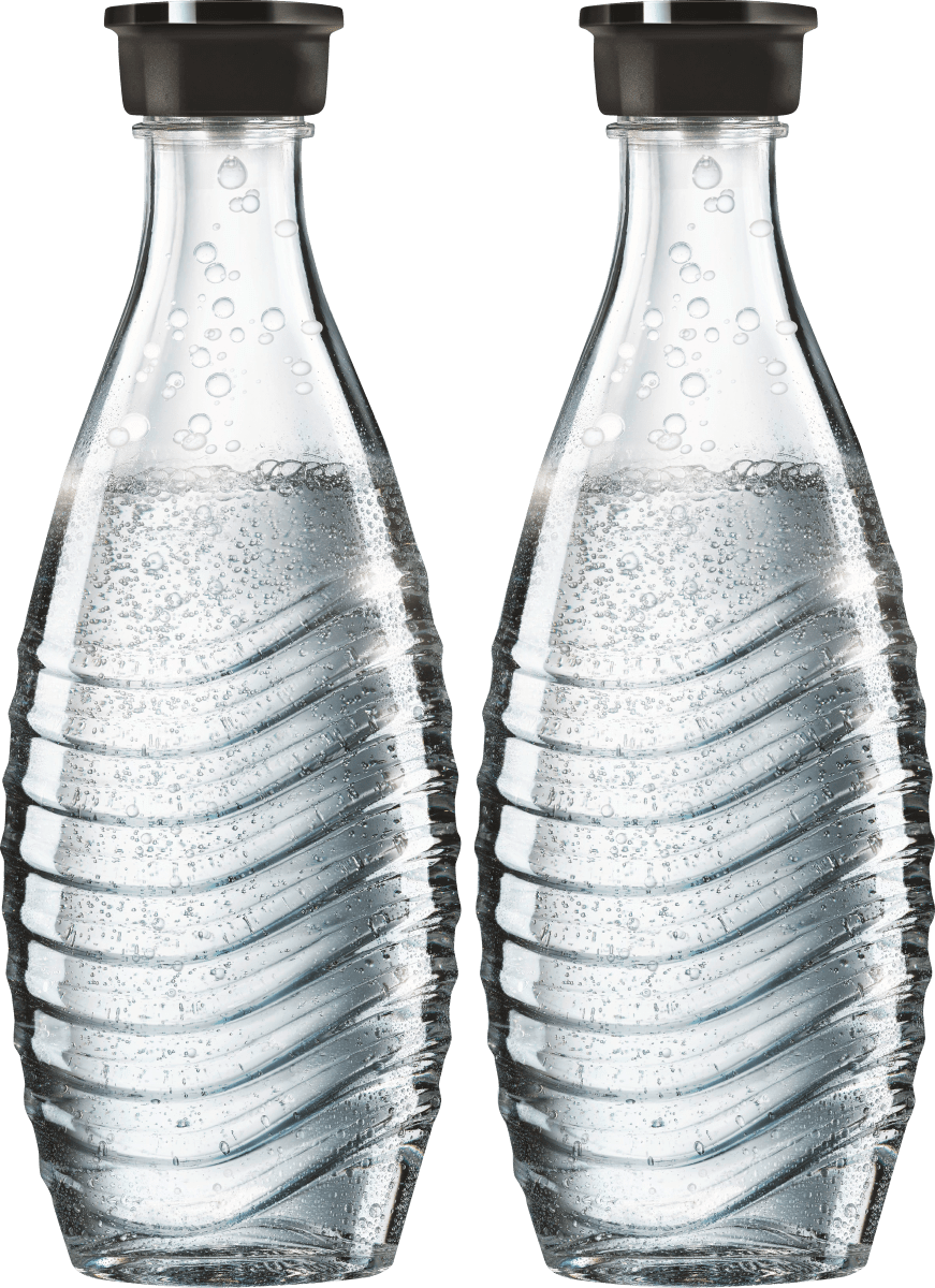 Sodastream Glaskaraffe, Glasflasche 0,615L für Sodastream
