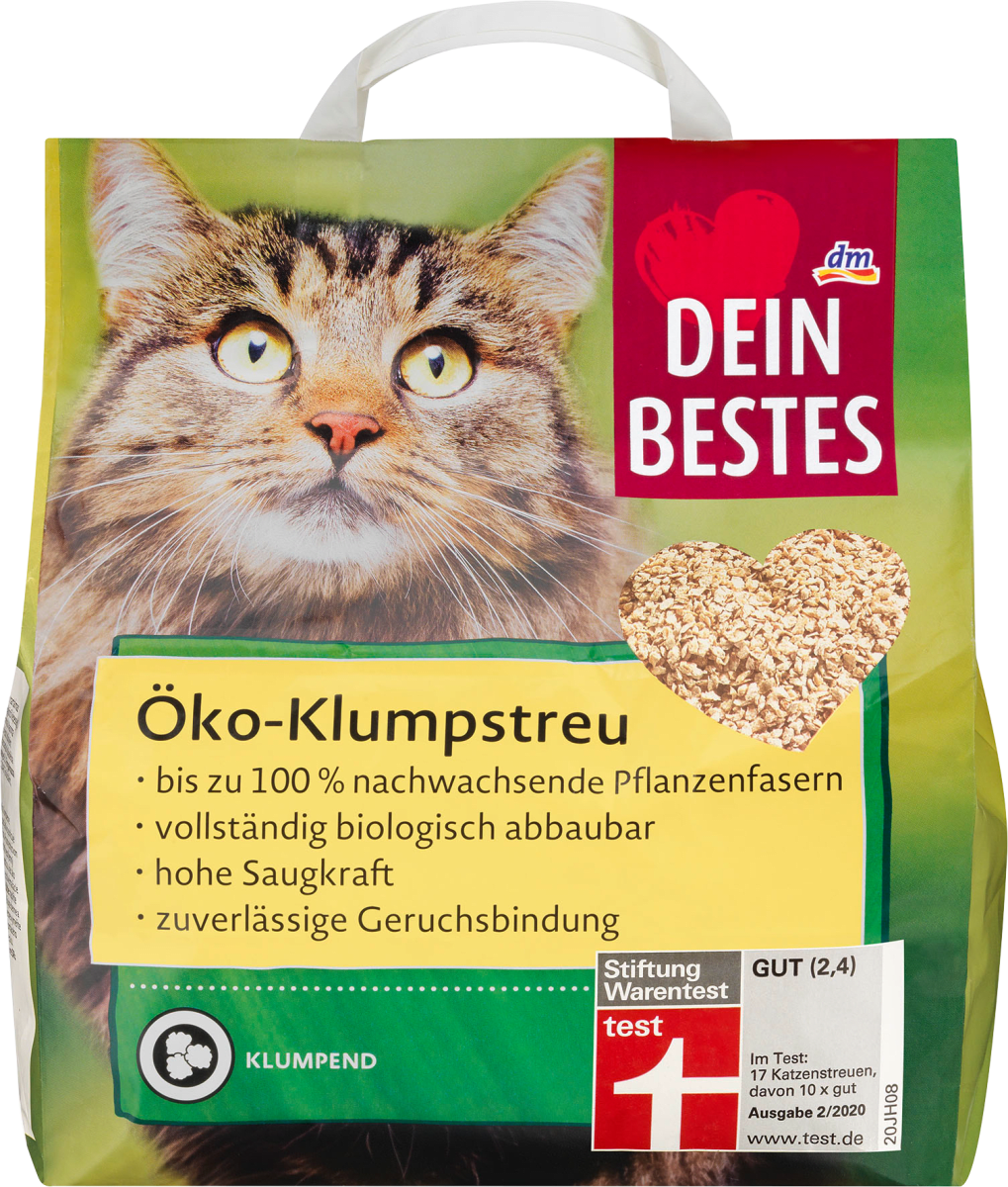 Dein Bestes Katzenstreu Oko Klumpstreu 10 L Dauerhaft Gunstig Online Kaufen Dm De