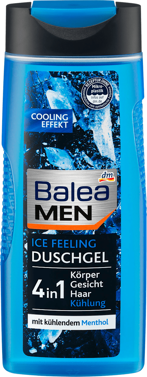 balea men duschgel ice feeling 300 ml dauerhaft gunstig online kaufen dm de