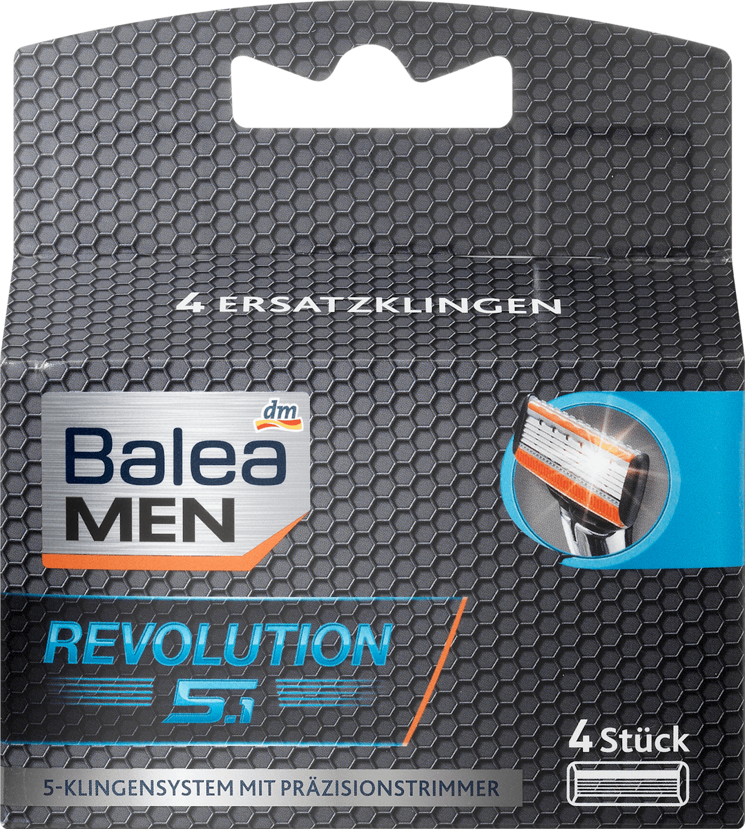 Balea Men Rasierklingen Revolution 5 1 4 St Dauerhaft Gunstig Online Kaufen Dm De