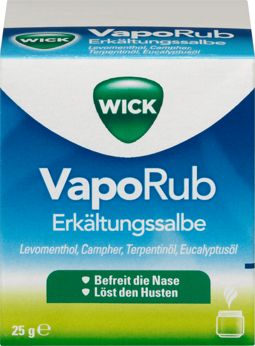 Wick Wick Vapo Rub 25 G Dauerhaft Gunstig Online Kaufen Dm De