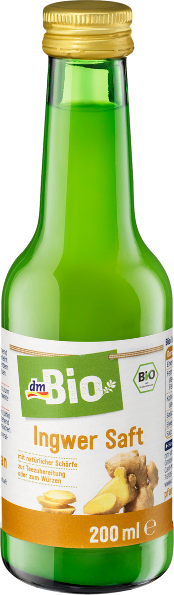 dmBio Gemüsesaft Ingwer, 200 ml dauerhaft günstig online kaufen | dm.de