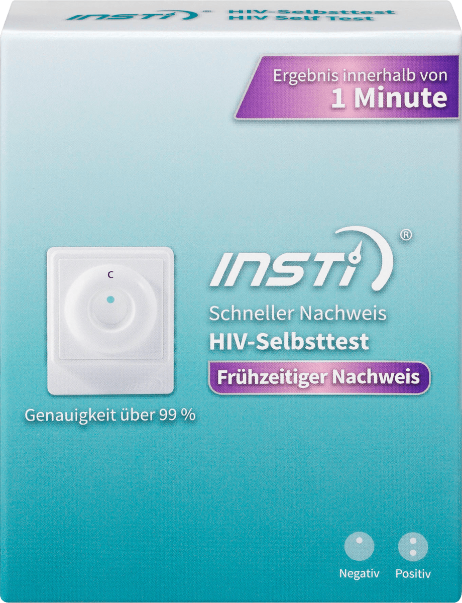 Insti Hiv Selbsttest 1 St Dauerhaft Gunstig Online Kaufen Dm De