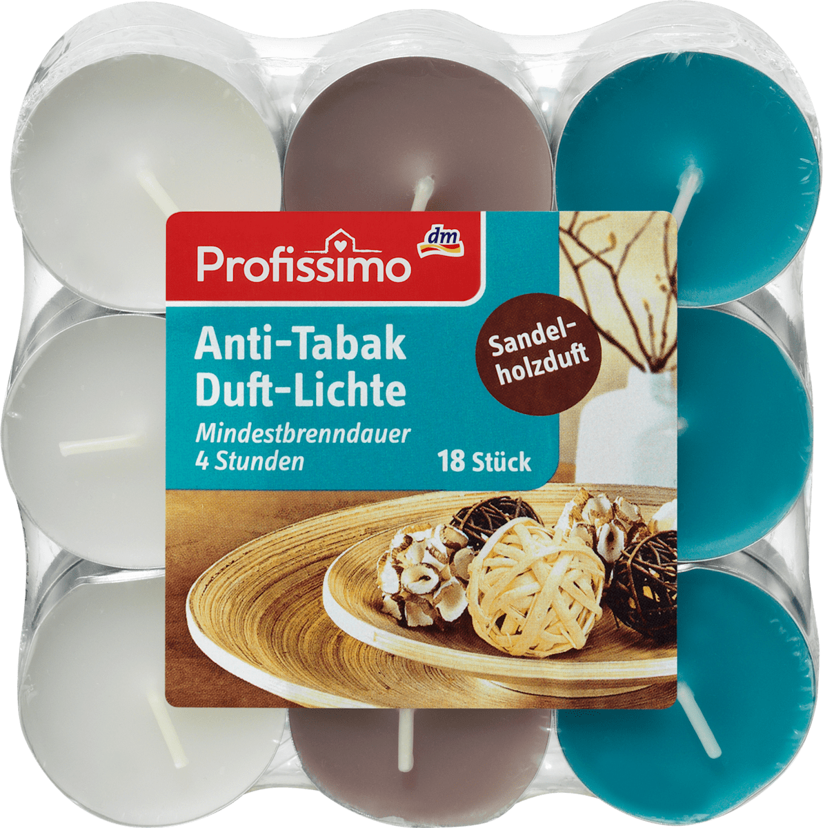 Profissimo Duftkerze Duft Lichte Anti Tabak 18 St Dauerhaft Gunstig Online Kaufen Dm De