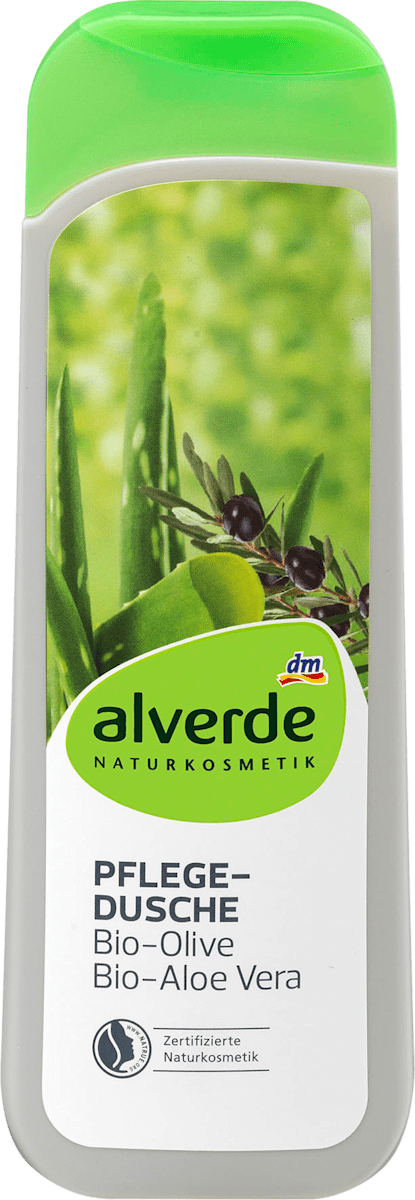 alverde NATURKOSMETIK Pflegedusche Bio-Olive Bio-Aloe Vera ...