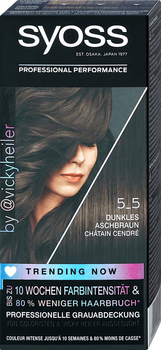 color classic permanente coloration nr 5 5 dunkles aschbraun 1 st