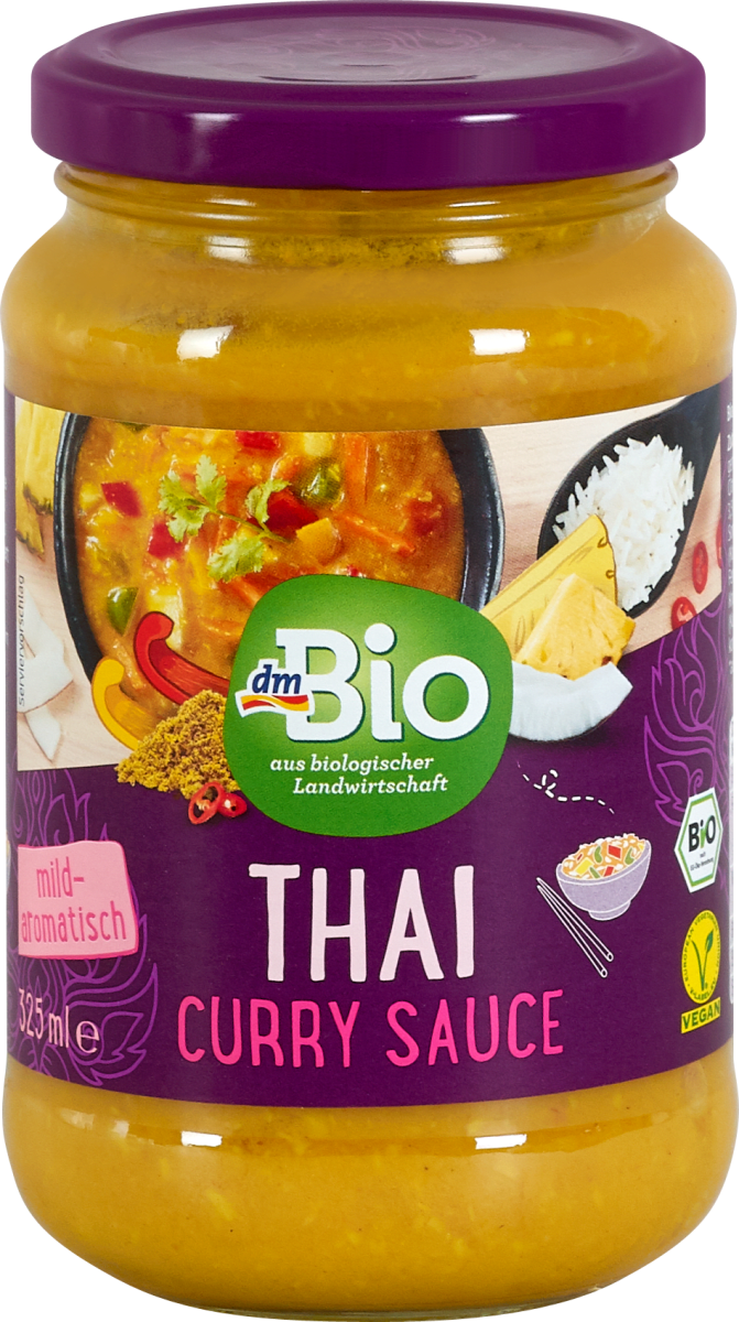 dmBio Thai Curry Sauce, 325 ml | dm.at