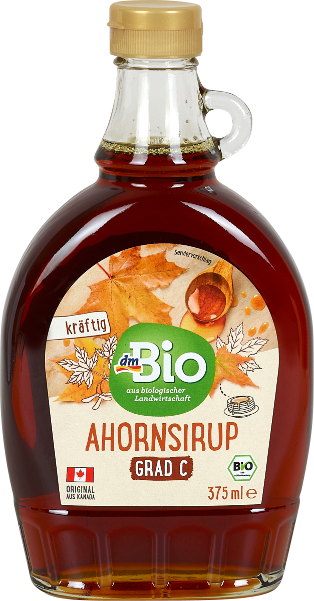 dmBio Ahornsirup Grad C, 375 ml dm.at