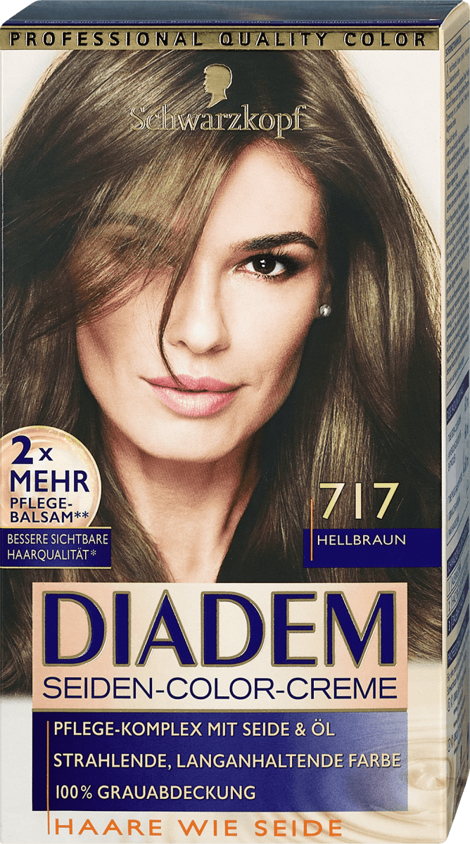 seiden color creme dauerhafte haarfarbe nr 717 hellbraun 1 st