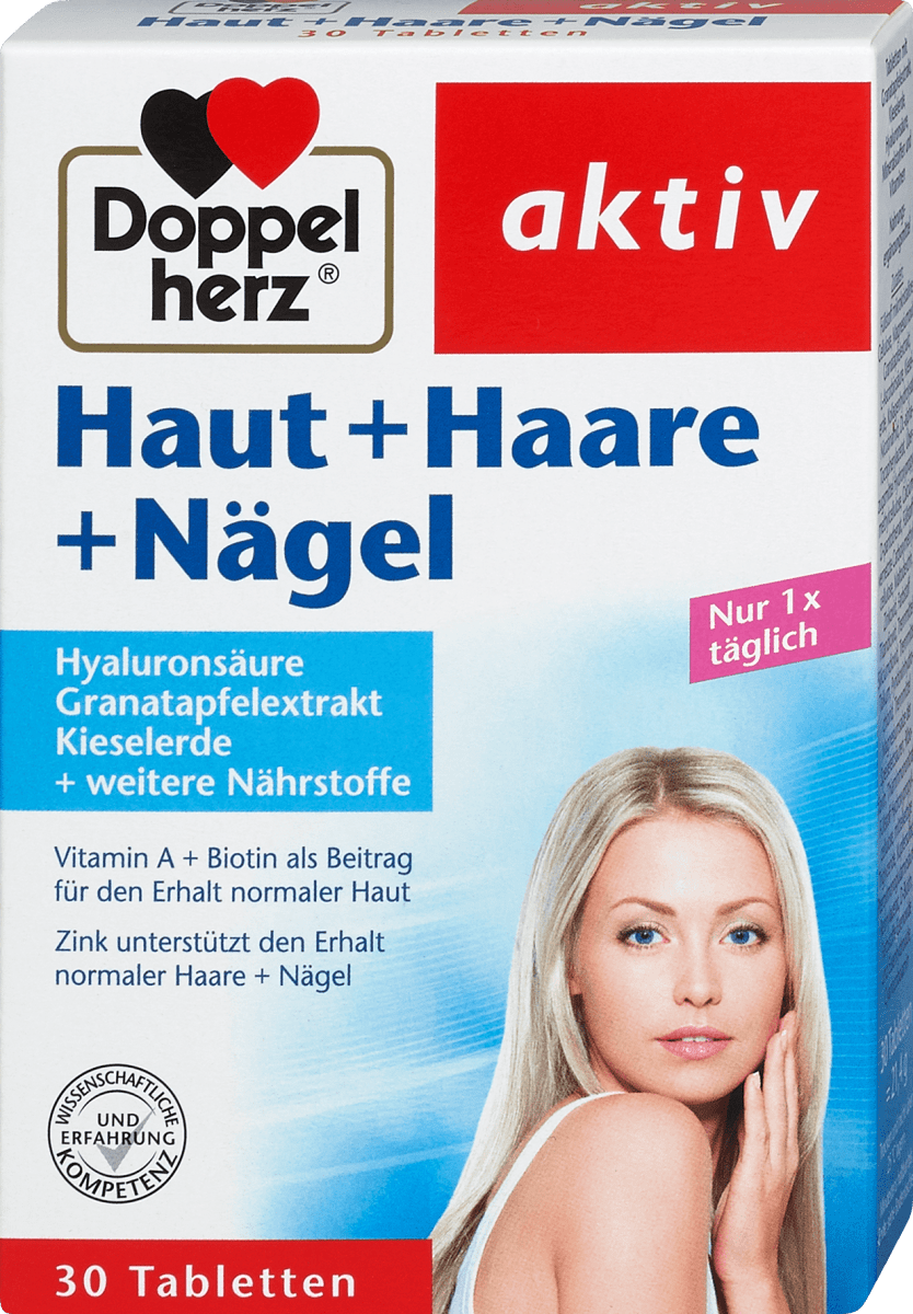 Doppelherz Aktiv Haut Haare Nagel Tabletten 30 St Dm At