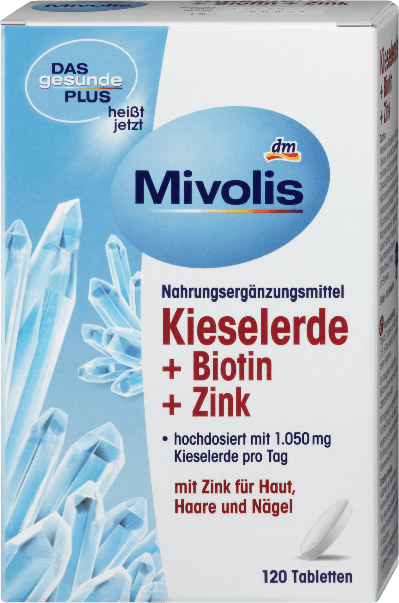 kieselerde biotin zink tabletten 120 st