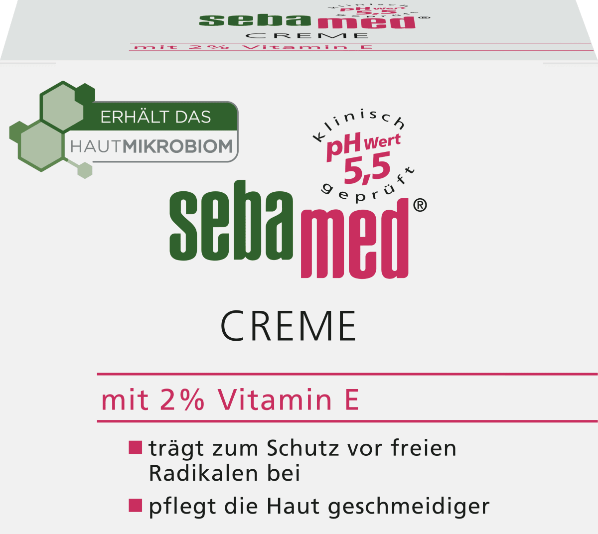 Sebamed Tagescreme Creme Mit Vitamin E 75 Ml Dauerhaft Gunstig Online Kaufen Dm De
