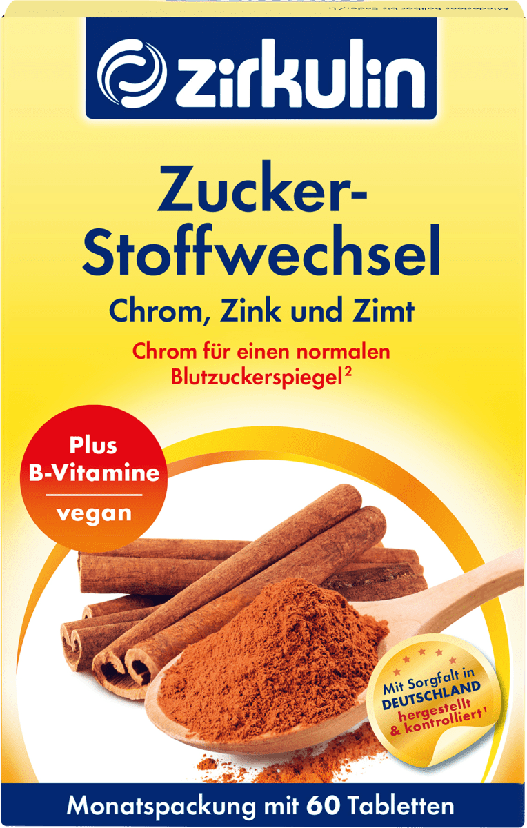 Zirkulin Zuckerstoffwechsel Tabletten 60 St 38 G Dauerhaft Gunstig Online Kaufen Dm De