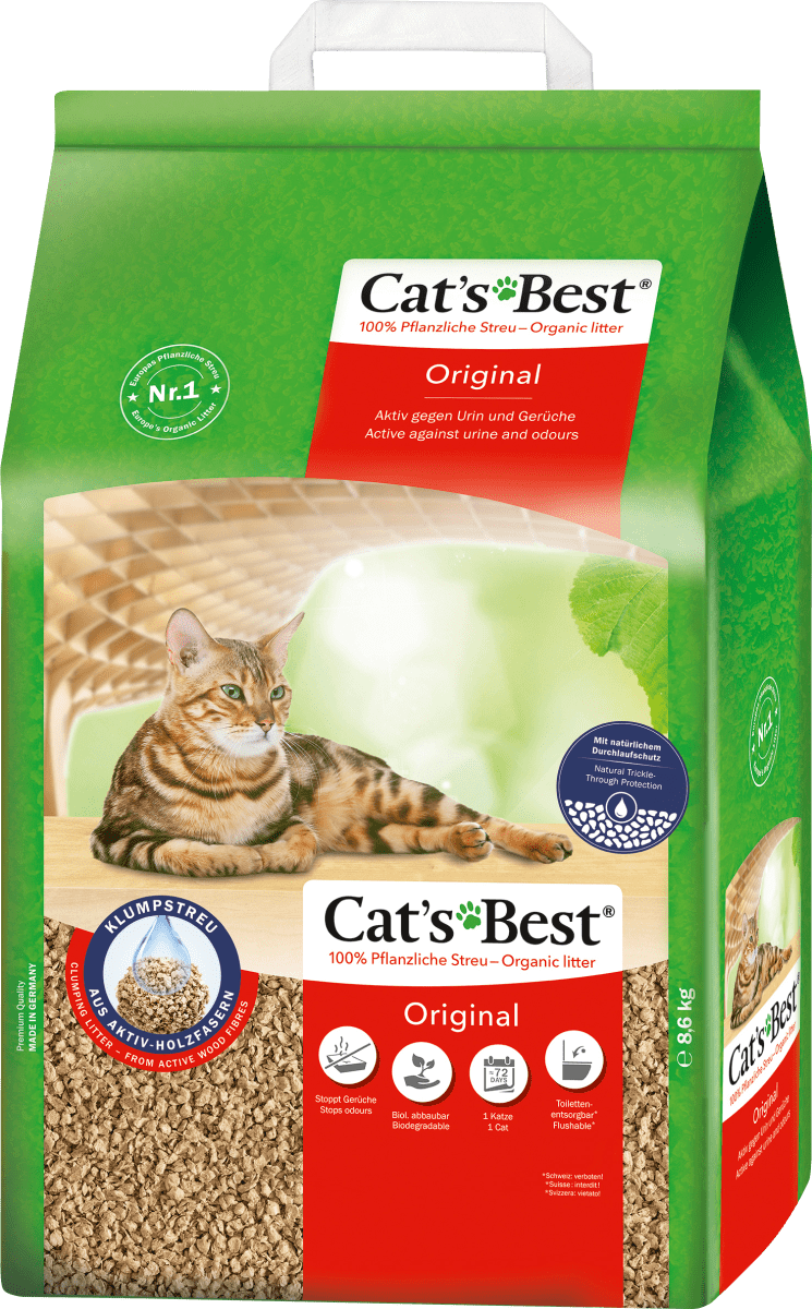 Cat S Best Katzenstreu Original 8 6 Kg 20 L Dauerhaft Gunstig Online Kaufen Dm De