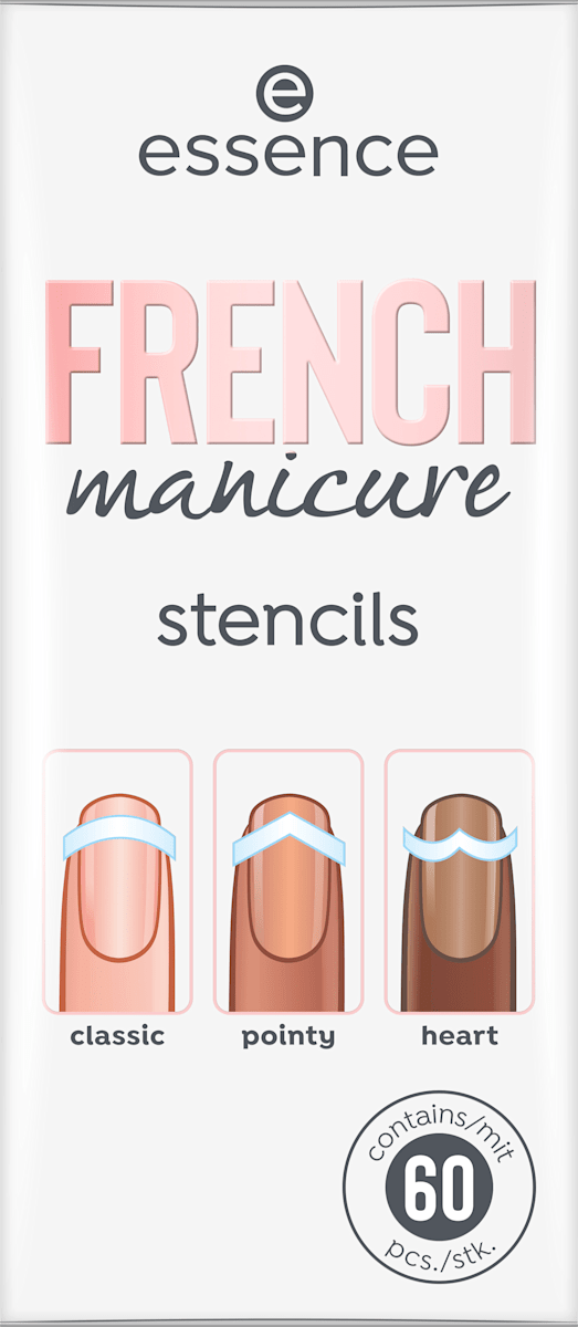 Essence Cosmetics Schablone French Manicure Stencils Walk The Line 01 60 St Dauerhaft Gunstig Online Kaufen Dm De