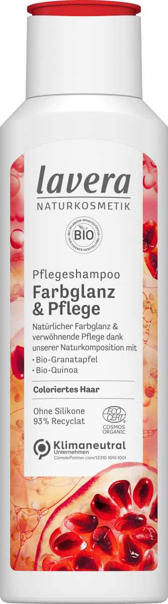 Lavera Shampoo Farbglanz Pflege 250 Ml Dauerhaft Gunstig Online Kaufen Dm De