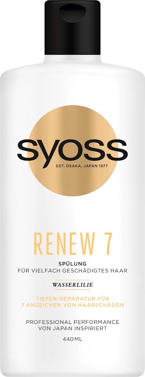Syoss Conditioner Renew 7 440 Ml Dauerhaft Gunstig Online Kaufen Dm De