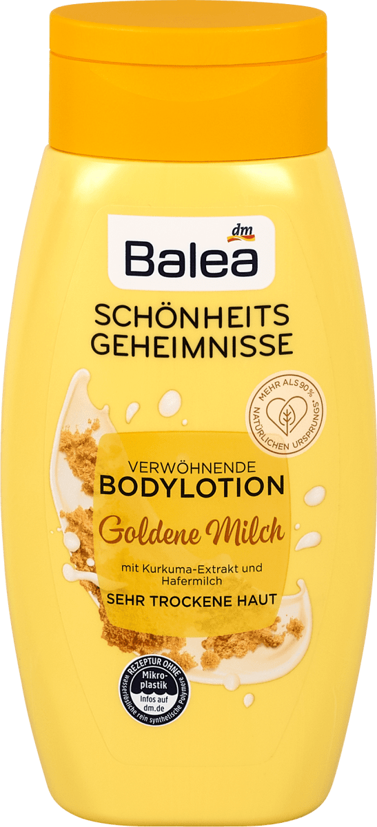 verwohnende bodylotion goldene milch 300 ml