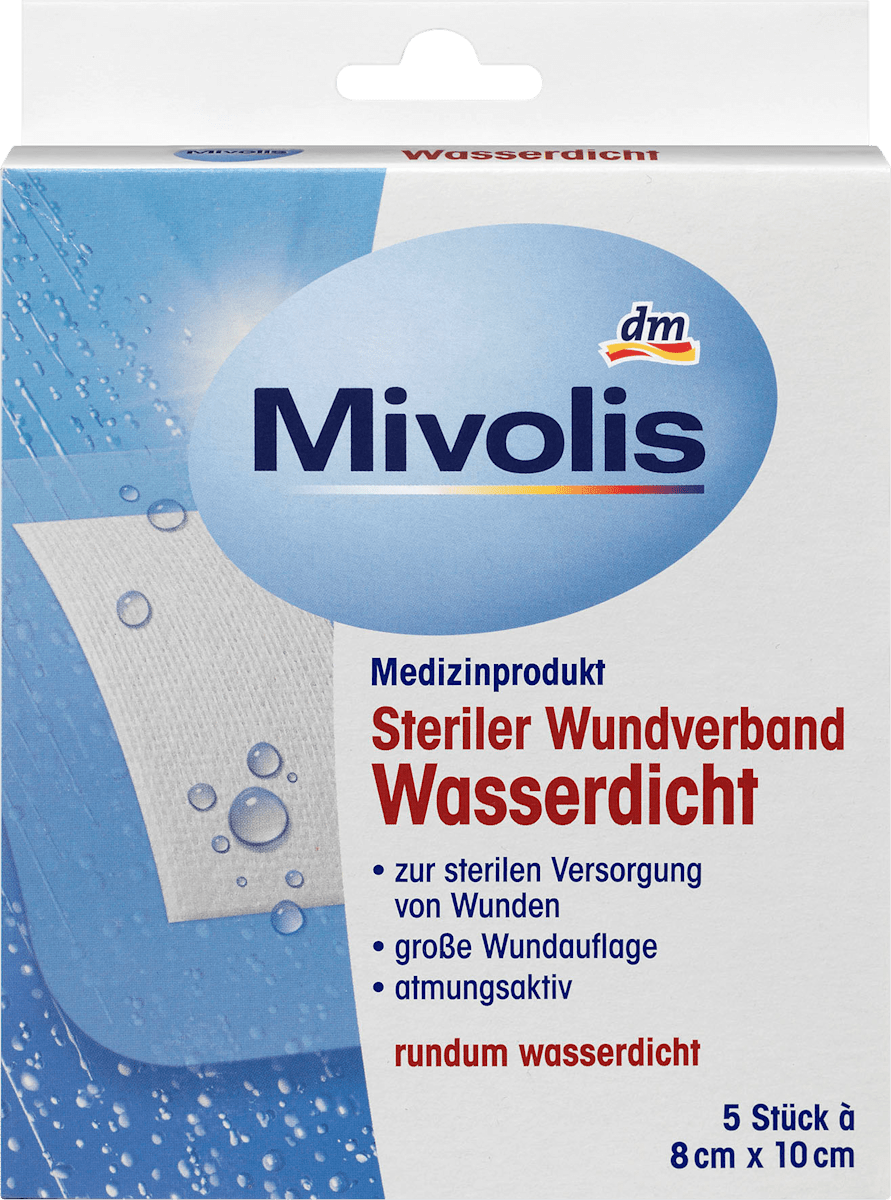 Mivolis Steriler Wundverband Wasserdicht 5 St Dauerhaft Gunstig Online Kaufen Dm De