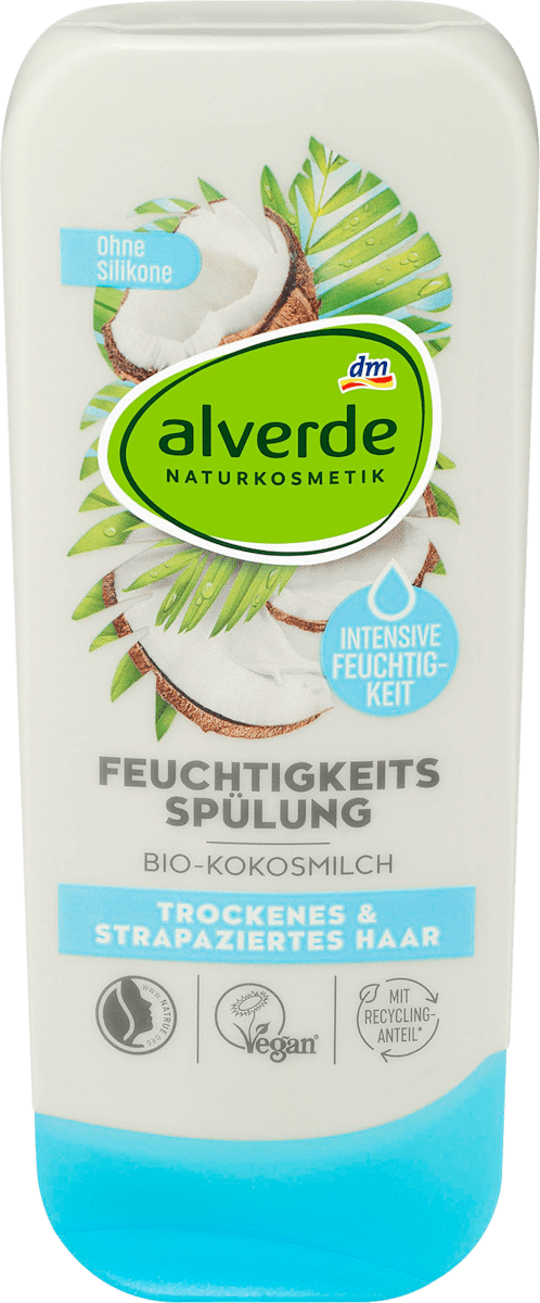 Alverde Naturkosmetik Spulung Feuchtigkeit Bio Kokosmilch 200 Ml Dauerhaft Gunstig Online Kaufen Dm De