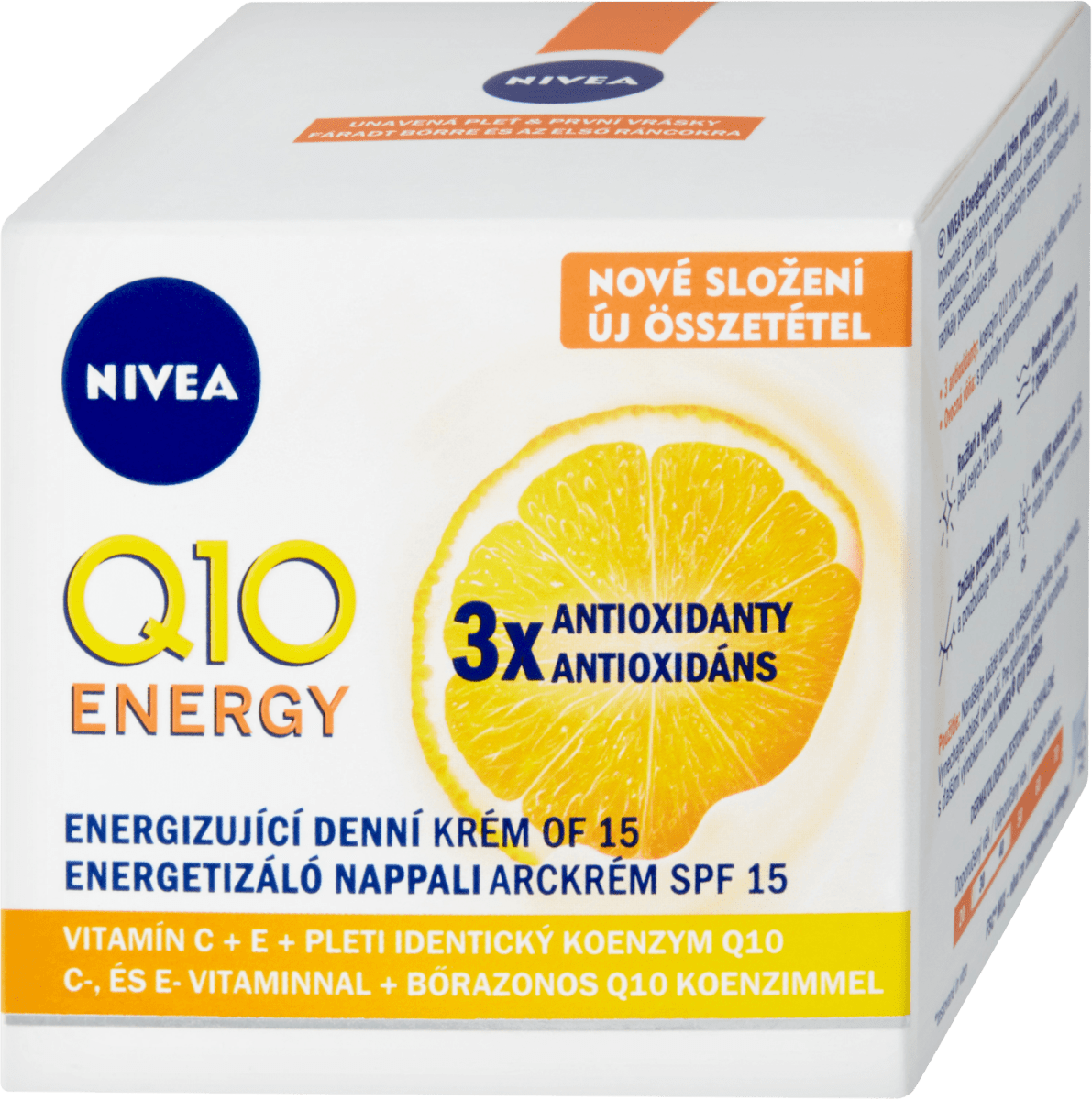 Nivea Q10 Plus Energetizáló Ránctalanító Nappali arckrém 50 ml