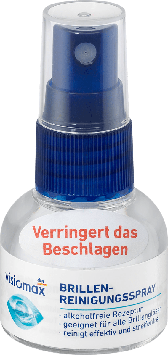 visiomax brillenreinigungsspray 30 ml dauerhaft gunstig online kaufen dm de