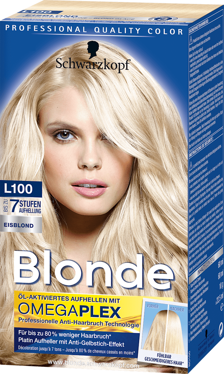 schwarzkopf blonde aufheller l100 dauerhaft gunstig online kaufen dm de