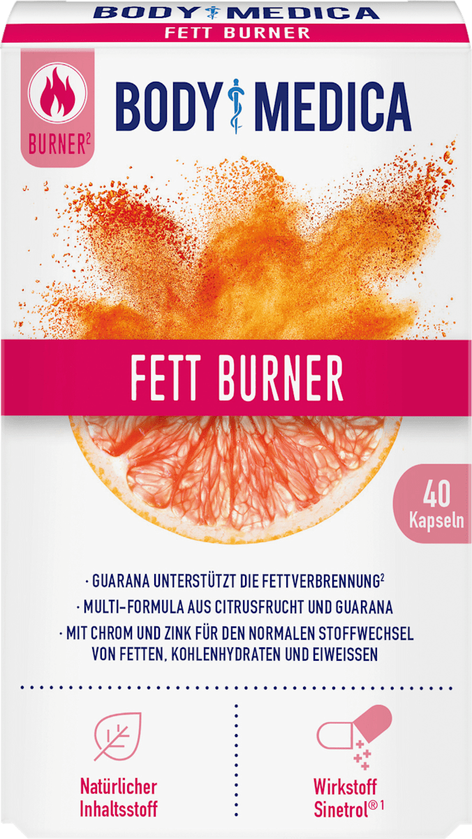 Bodymedica Fett Burner 40 Kapseln 24 G Dauerhaft Gunstig Online Kaufen Dm De