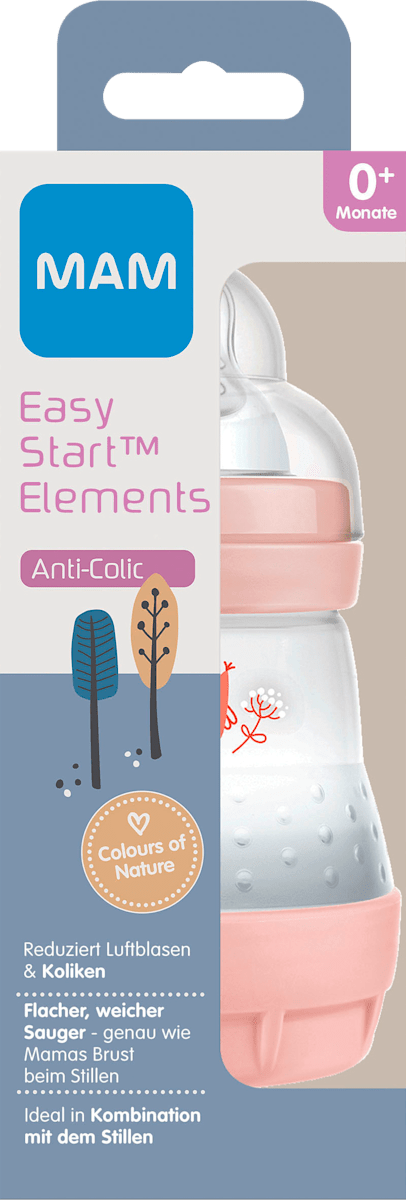 Mam Babyflasche Easy Start Anti Colic Elements 160 Ml 1 St Dauerhaft Gunstig Online Kaufen Dm De
