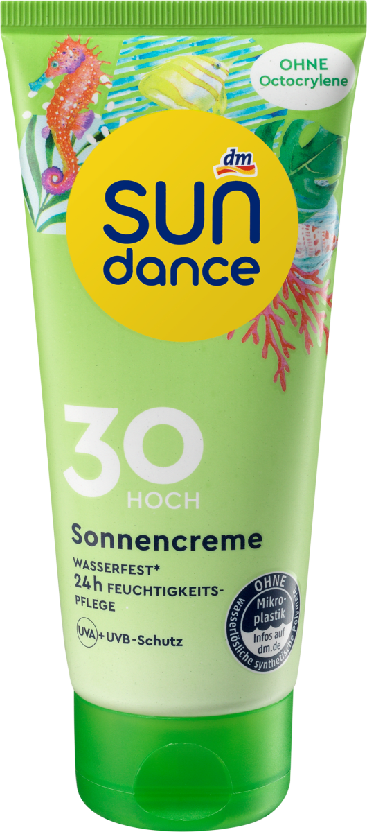 SUNDANCE Sonnencreme ohne Octocrylene LSF 30, 100 ml dm.at