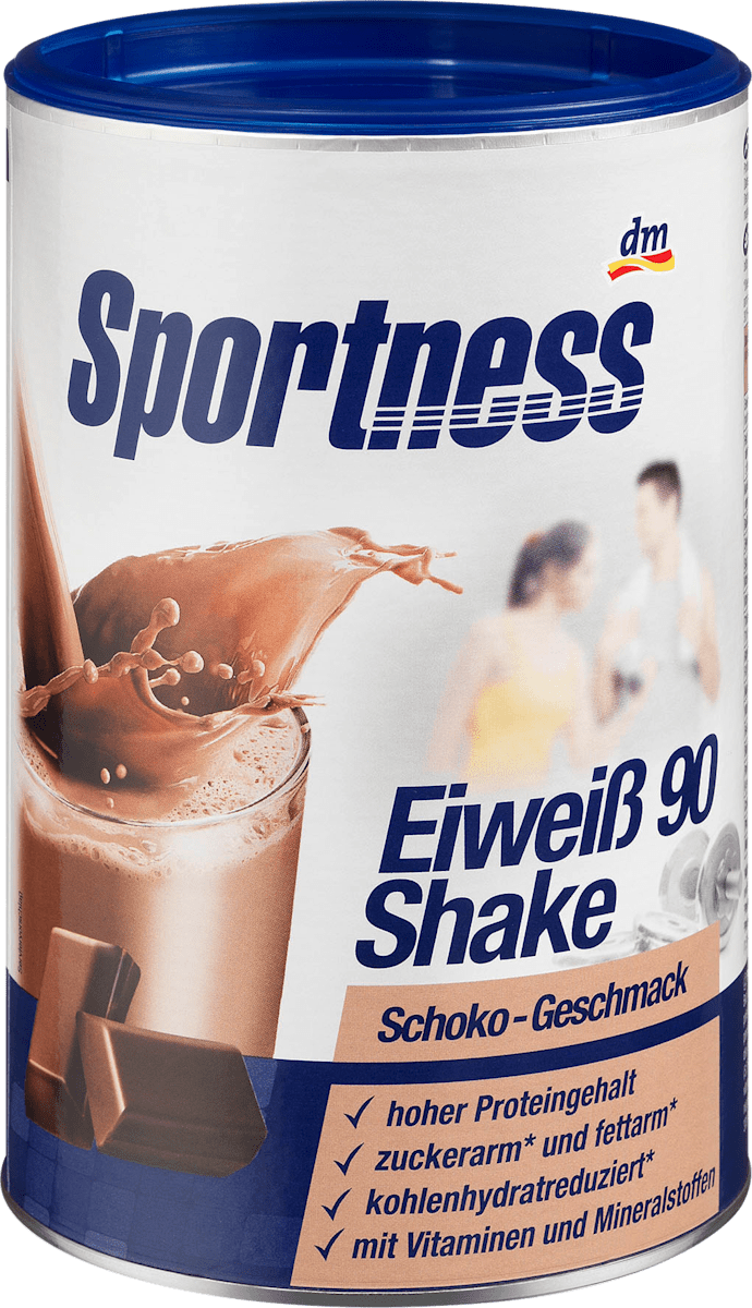 Sportness Eiweiss Shake Pulver 90 Schoko Geschmack 350 G Dauerhaft Gunstig Online Kaufen Dm De