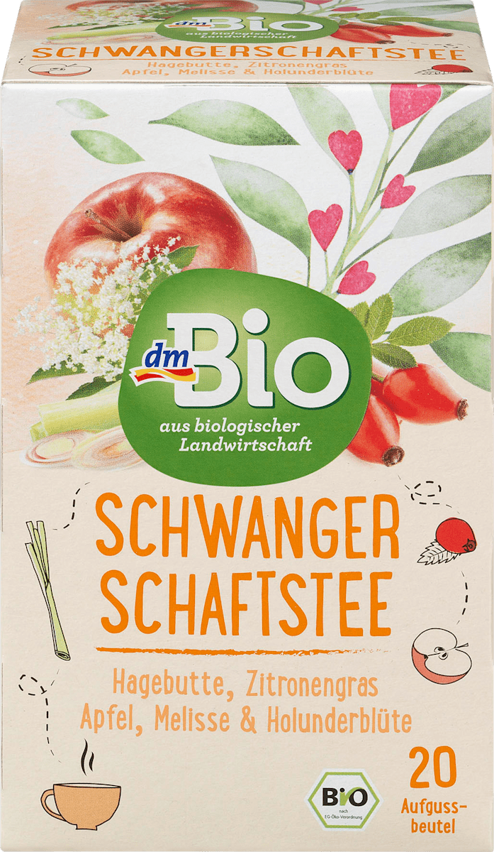 Dmbio Schwangerschaftstee 20 X 1 5 G 30 G Dauerhaft Gunstig Online Kaufen Dm De