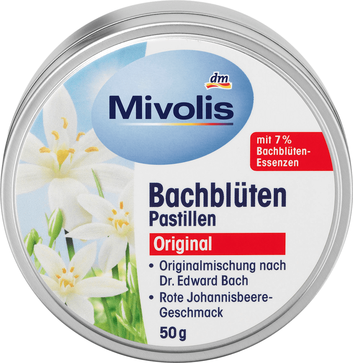 mivolis bachbluten pastillen 50 g dauerhaft gunstig online kaufen dm de