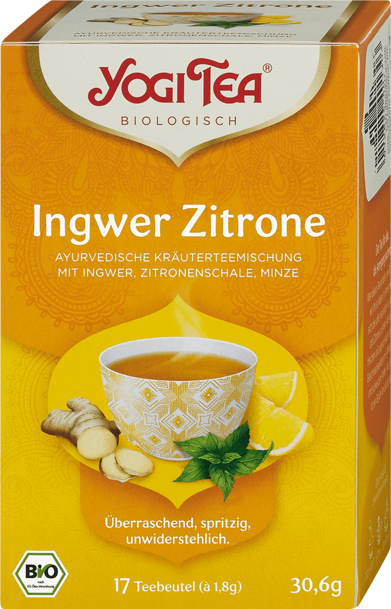 YOGI TEA Ingwer Zitrone Tee, 17 Btl | dm.at