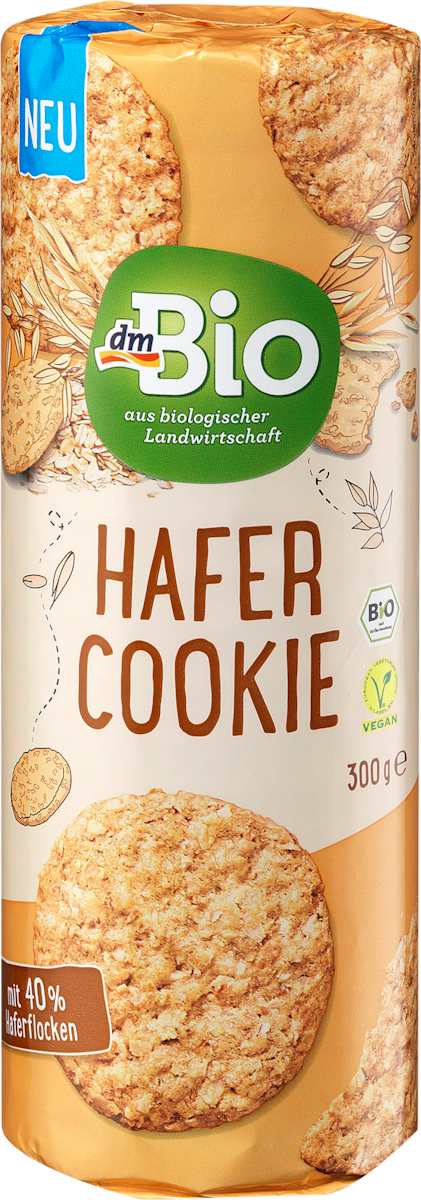 Dmbio Hafer Cookie 300 G Dauerhaft Gunstig Online Kaufen Dm De Mit zutaten aus biologischer landwirtschaft. hafer cookie 300 g