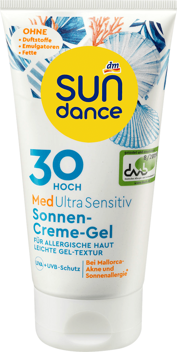Sundance Sonnencreme Gel Med Ultra Sensitiv Lsf 30 150 Ml Dauerhaft Gunstig Online Kaufen Dm De