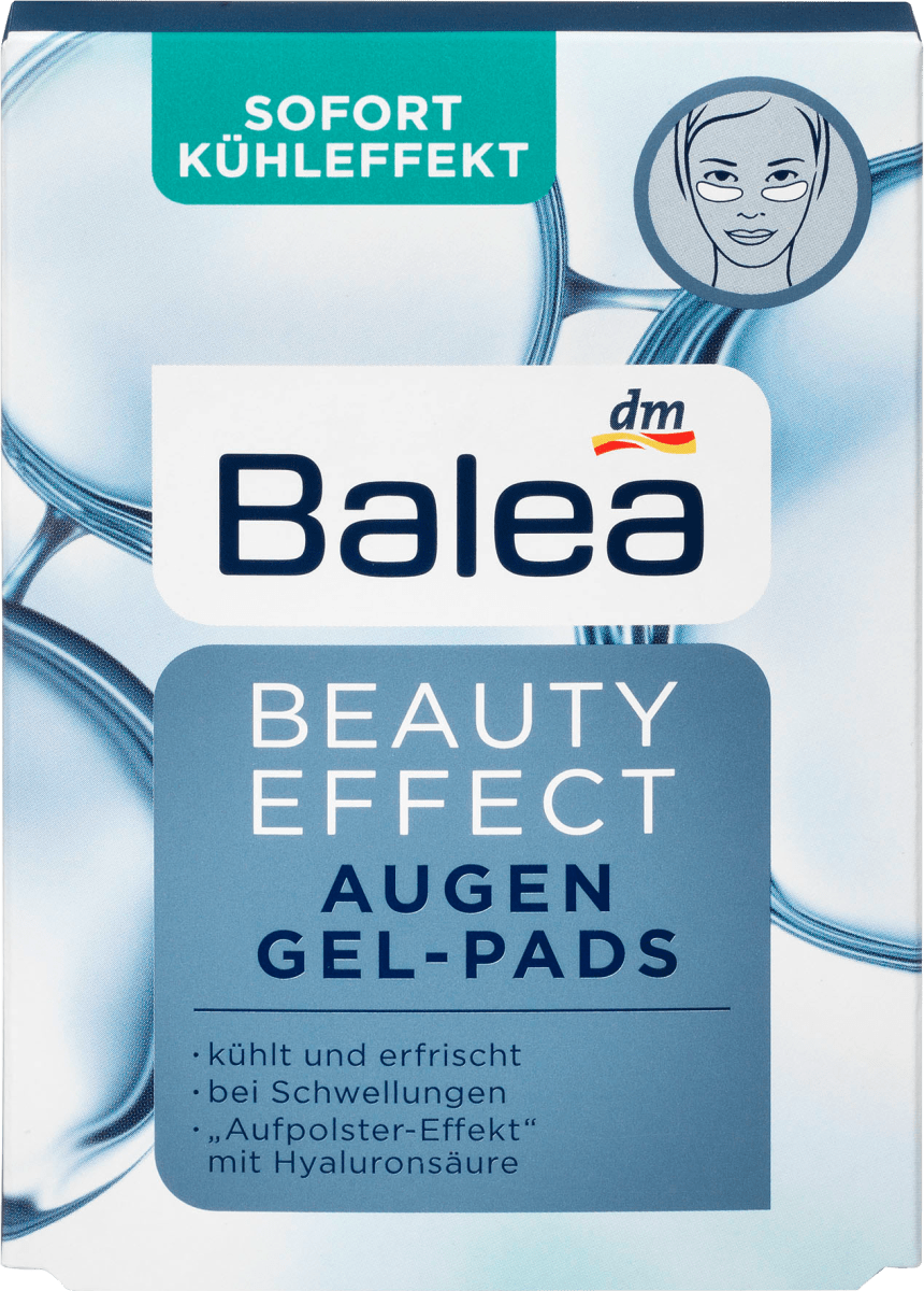Balea Beauty Effect Augen Gel-Pads, 6 St dauerhaft günstig online ...