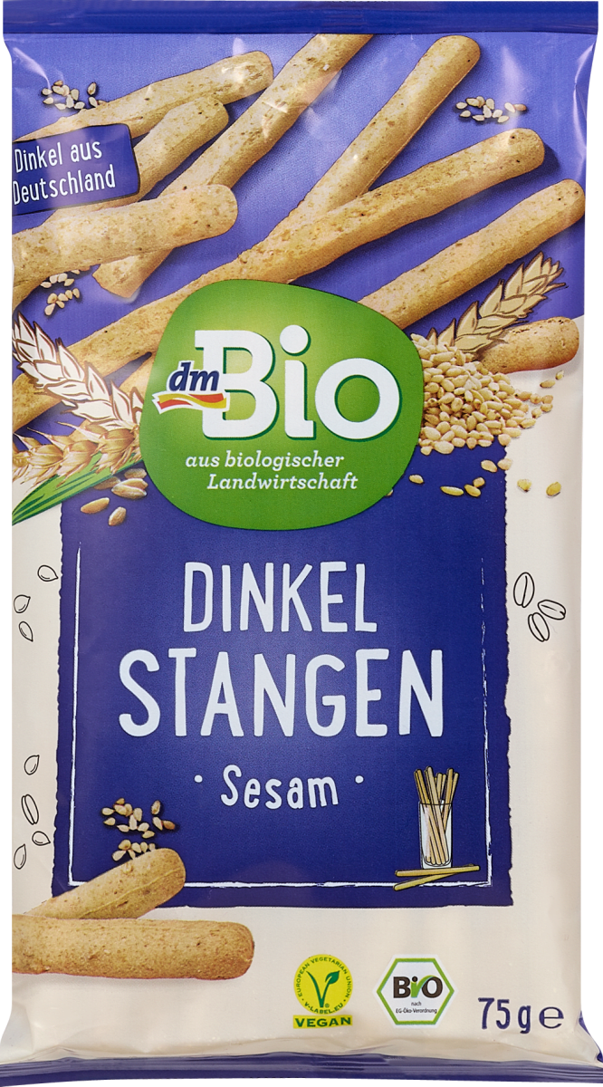 dmBio Dinkel Stangen Sesam, 75 g | dm.at