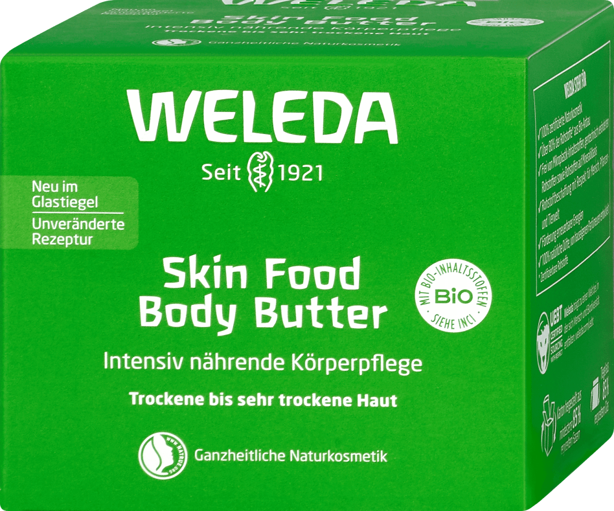 Weleda Skin Food Body Butter Nährende Körperpflege, 150 ml dm.at